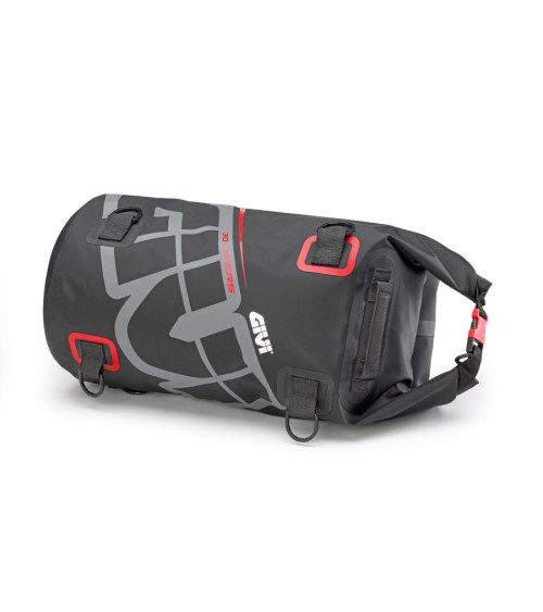 Givi Roll Bag Waterproof 30Lt Grey / Red