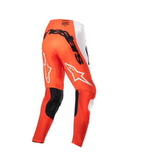 Alpinestars Supertech Ward White / Hot Orange Pants
