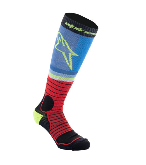 Alpinestars MX PRO Black / Red / Blue Socks