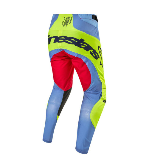 Alpinestars Techstar Ocuri Light Blue / Yellow / Red Fluo Pants