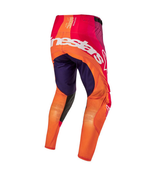 Alpinestars Techstar Pneuma Purple / Orange / Blue Pants