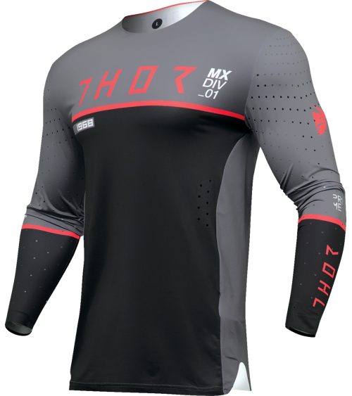 Thor Prime Ace Charcoal / Black Jersey