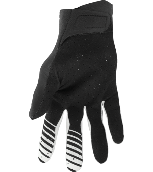 Thor Agile Solid Black / White Glove