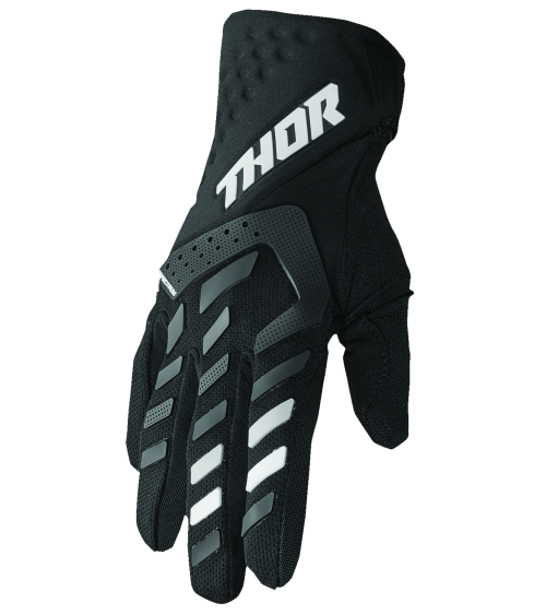 Thor Women's Spectrum Black / White Gloves