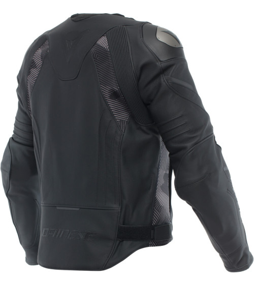 Dainese Avro 5 Black / Anthracite Leather Jacket