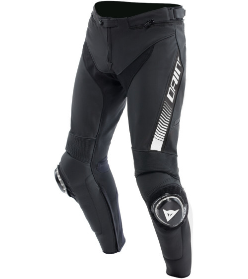Dainese Super Speed Black / White Leather Pants