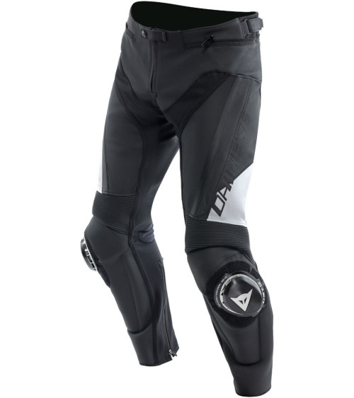 Dainese Delta 4 Black / White Leather Pants