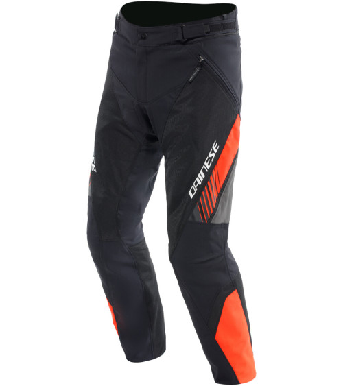 Dainese Drake 2 Air Absoluteshell Tex Black / Red Fluo Pants