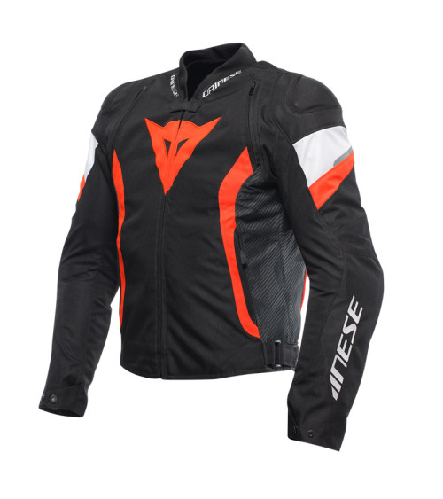 Dainese Avro 5 Tex Black / Red Fluo / White Jacket