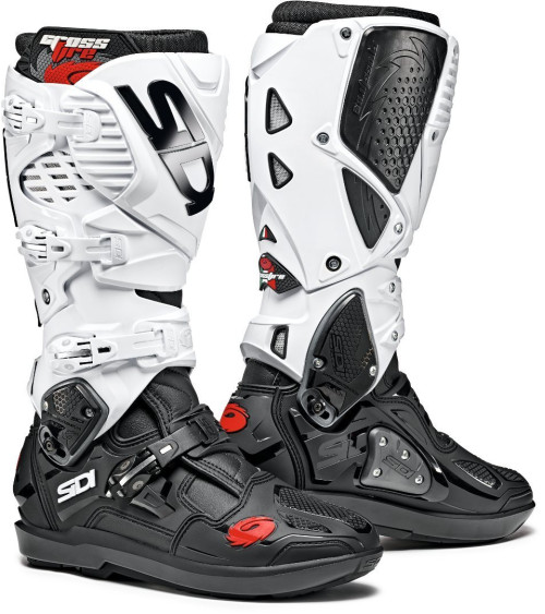 Sidi Crossfire 3 SRS Black / White Boots