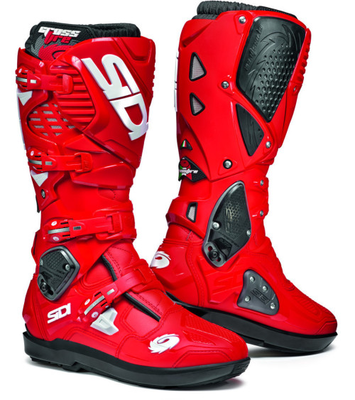 Sidi Crossfire 3 SRS Red Boots