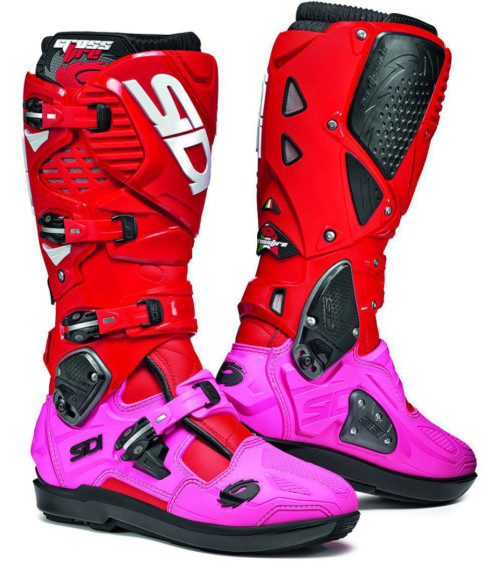 Sidi Crossfire 3 SRS Jorge Prado Lim. Edition Red / Pink Black Boots