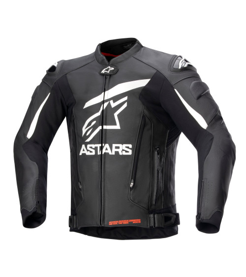 Alpinestars GP Plus V4 Leather Black / White Jacket