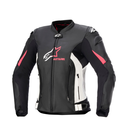 Alpinestars Stella GP Plus V4 Leather Black / White Diva / Pink Jacket