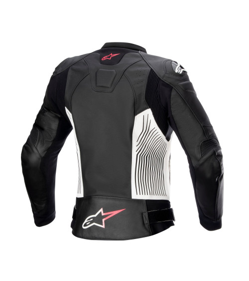 Alpinestars Stella GP Plus V4 Leather Black / White Diva / Pink Jacket