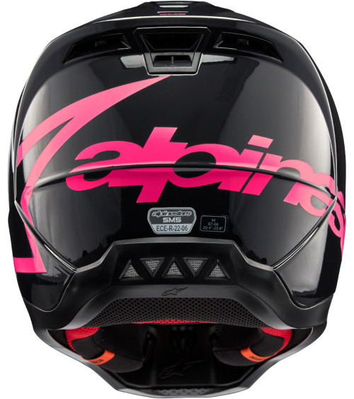 Alpinestars S-M5 Corp Black / Diva Pink Gloss