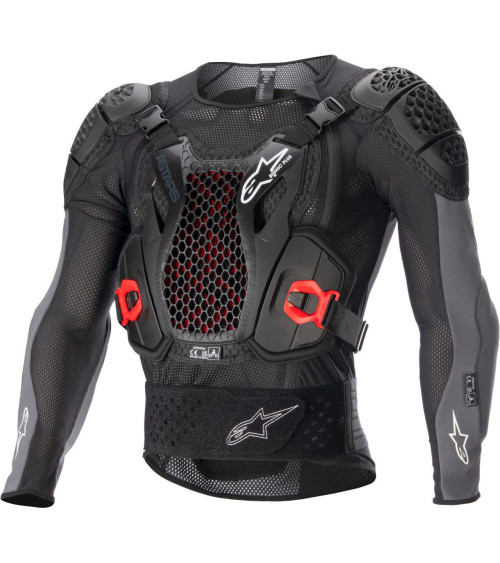 Alpinestars Bionic Plus V2 Black / Anthracite / Red Protection Jacket