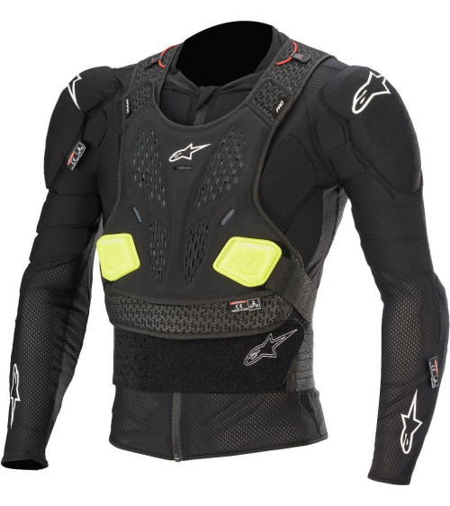 Alpinestars Bionic Pro V2 Black / Yellow Fluo Protection Jacket