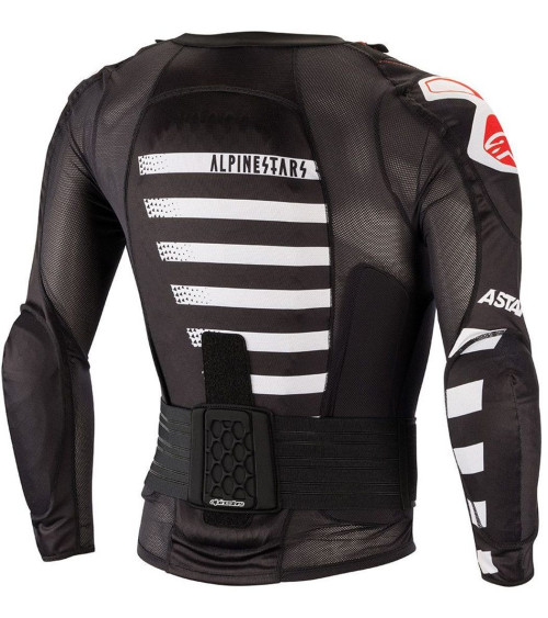 Alpinestars Sequence LS Black / White / Red Protection Jacket