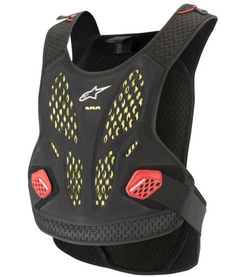 Alpinestars Sequence Anthracite / Red Chest Protector