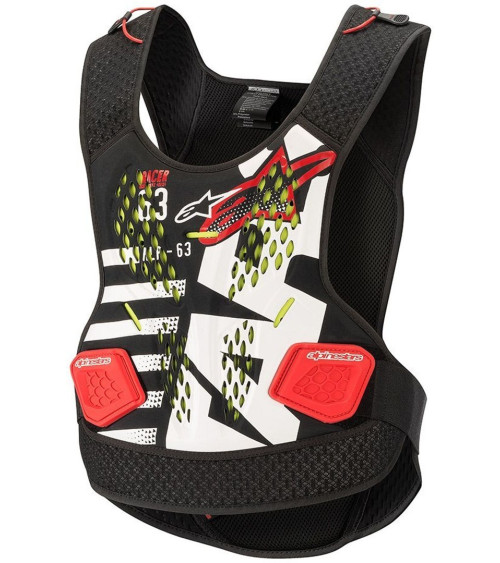 Alpinestars Sequence Black / White / Red Chest Protector