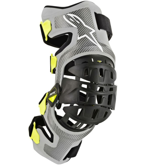 Alpinestars Bionic 7 Silver / Yellow Fluo Knee Brace