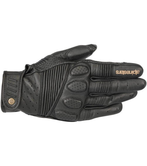 Alpinestars Oscar Crazy Eight Black Leather Glove
