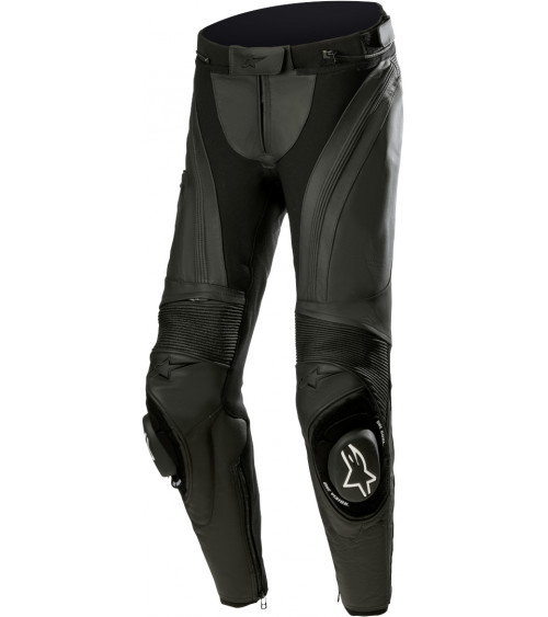 Alpinestars Stella Missile V3 Black / Black Leather Pants