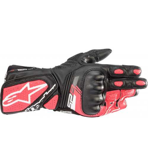 Alpinestars Stella SP-8 V3 Black / White / Diva Pink Glove
