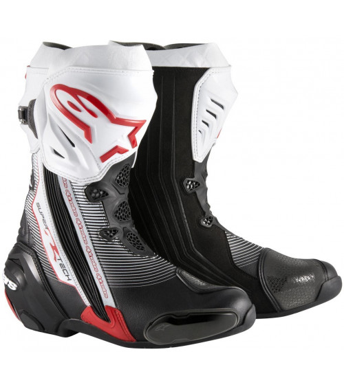 Alpinestars Supertech R Black / Red Fluo / White / Grey Boot