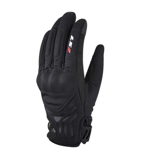 LS2 Jet II Black Gloves