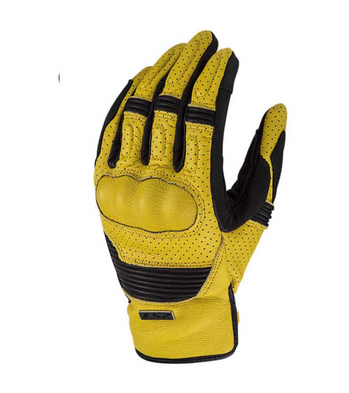 LS2 Duster Mustard / Black Gloves