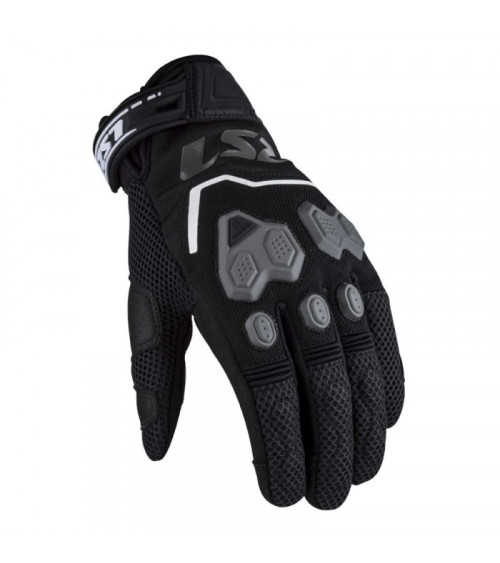 LS2 Vega Black Gloves