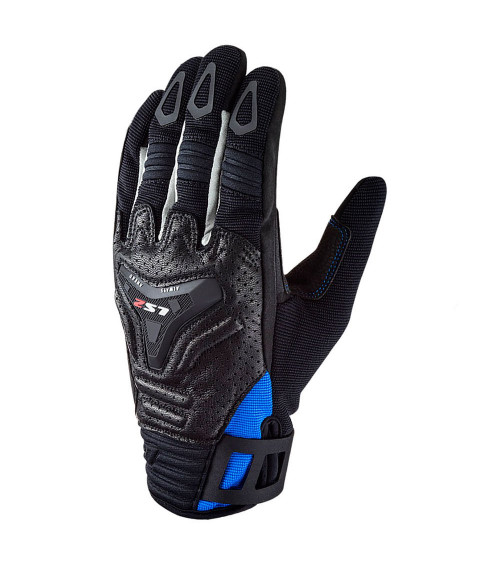 LS2 All Terrain Black / Blue Lady Gloves