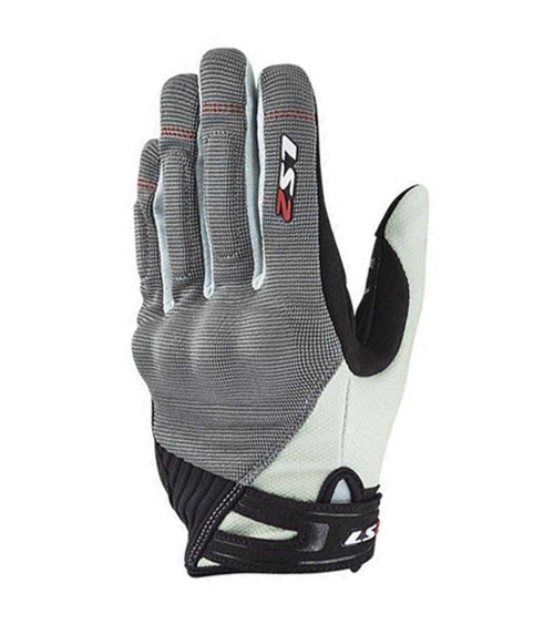 LS2 Dart II Grey Pearl Lady Gloves