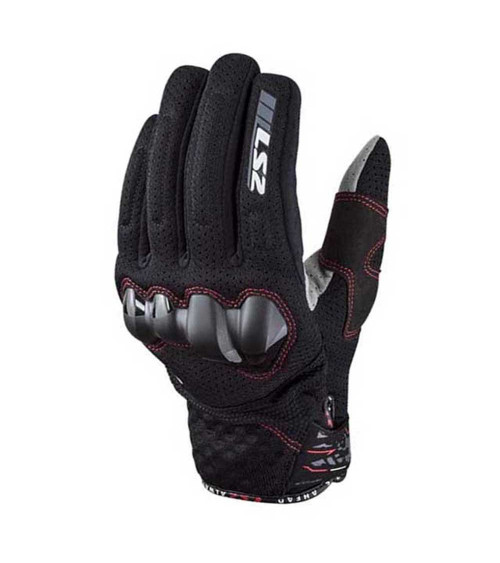 LS2 Chaki Black Lady Gloves