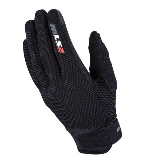 LS2 Cool Black Lady Gloves