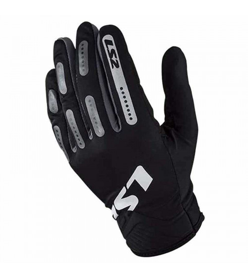 LS2 Bend Black / Grey Gloves