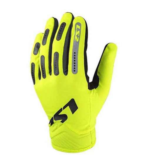 LS2 Bend Yellow / Grey Gloves