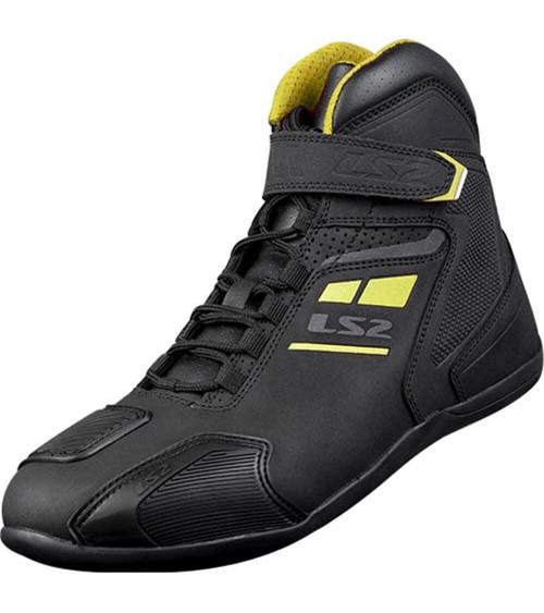 LS2 Garra Black / Yellow Shoe