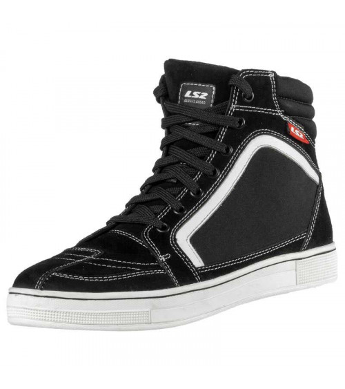 LS2 Doron Black / White Shoe