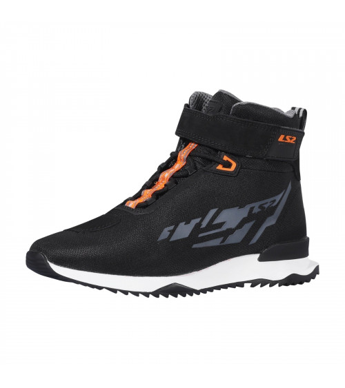 LS2 Acrux Black / Orange Shoe
