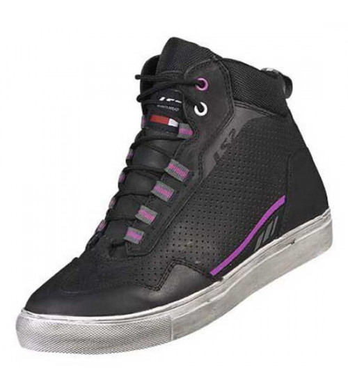 LS2 Zoe Black / Purple Lady Shoe