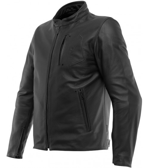 Dainese Fulcro Black Leather Jacket