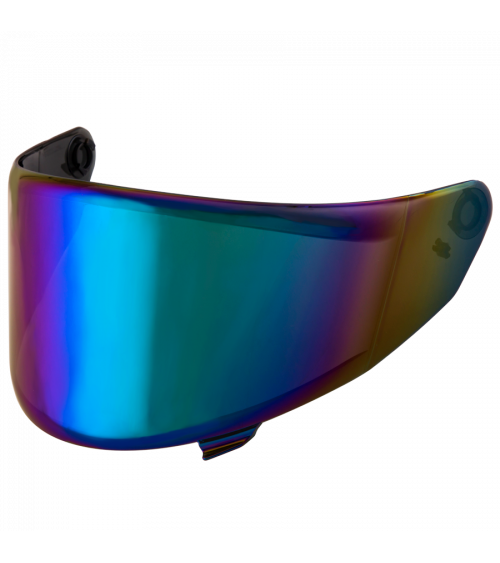 Kyt TT-Course  Iridium Rainbow Visor