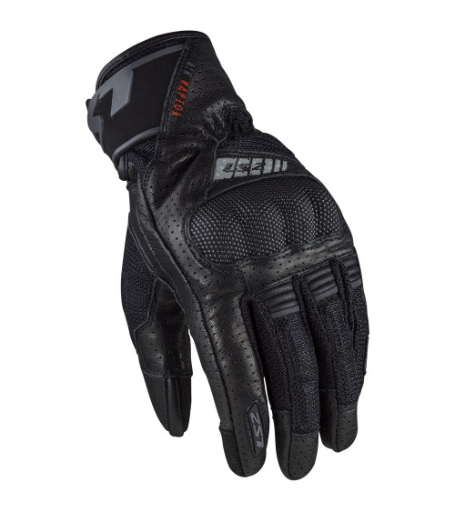 LS2 Air Raptor Black Gloves