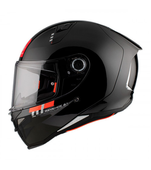 MT Helmets Revenge 2 Solid Black Gloss