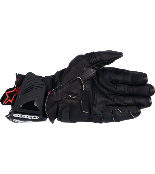 Alpinestars GP Pro R4 Black / Red Fluo / White Glove