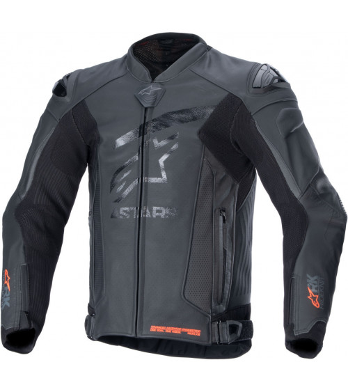 Alpinestars GP Plus R V4 Rideknit Black Leather Jacket
