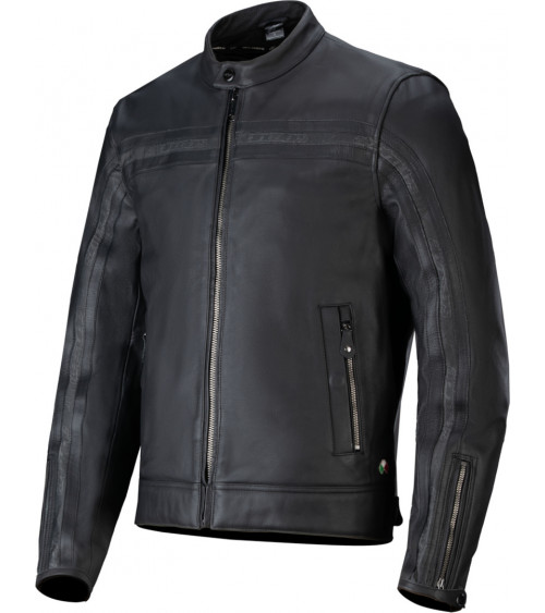 Alpinestars Dyno Black Leather Jacket